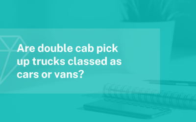 Are Double Cab Pick Ups Cars or Vans?