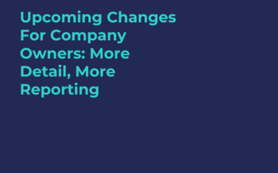 Upcoming Changes for Company Owners